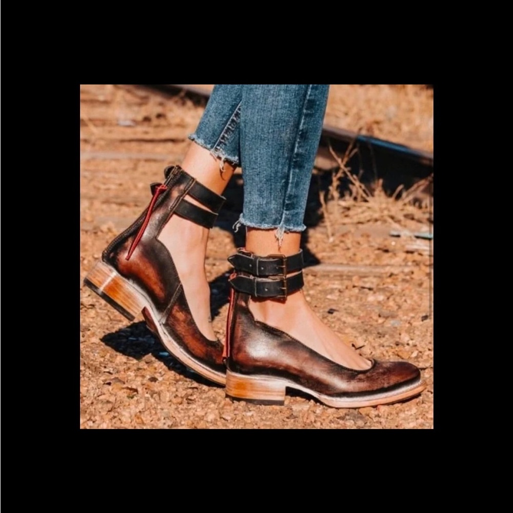 Freebird by Steven Brown Ankle Boots with Elastic Panels